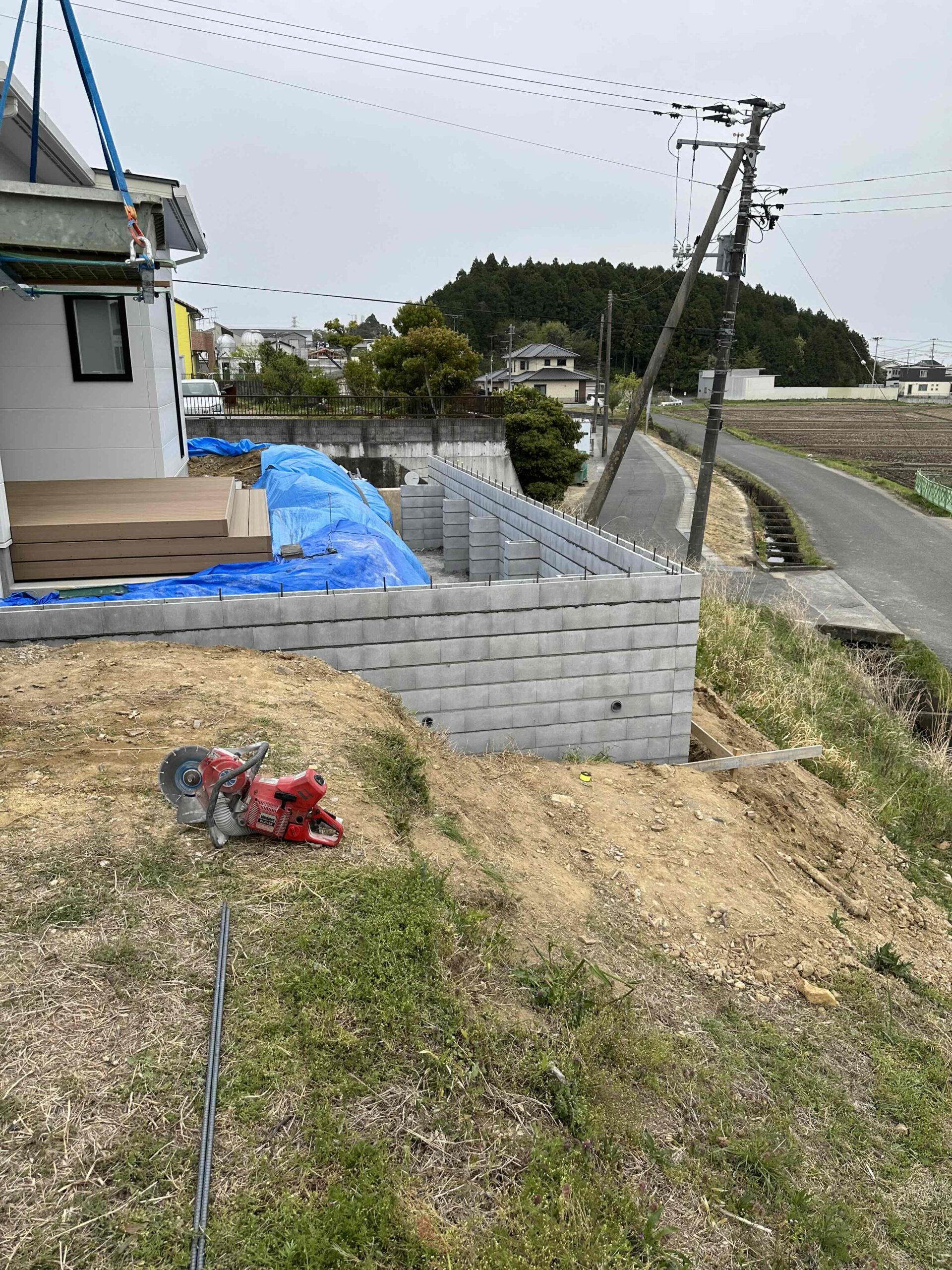 いわき市 ストーンテリアイワキの外構工事